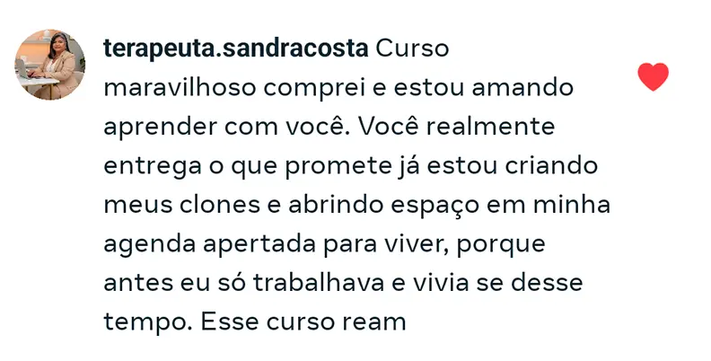 Depoimento de cliente 6