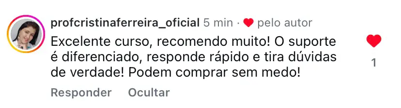 Depoimento de cliente 9