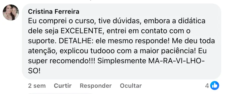 Depoimento de cliente 10