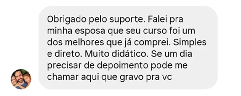 Depoimento de cliente 7